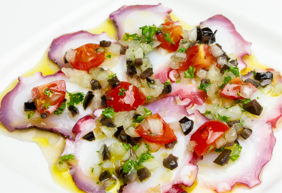 お魚のカルパッチョ