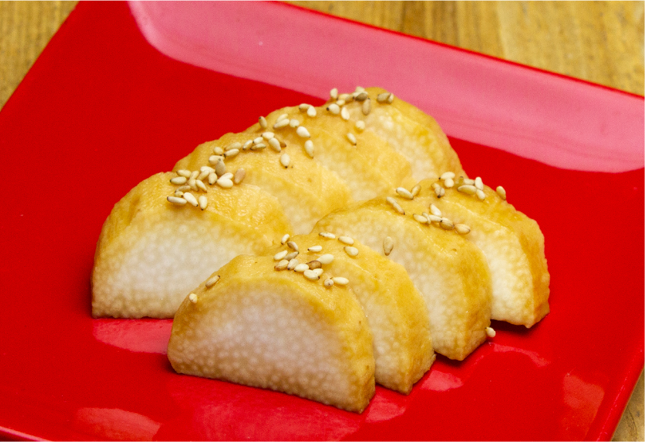 長芋のにんにく醤油漬け